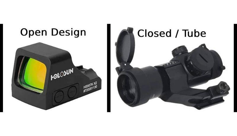 reflex sights vs red dot