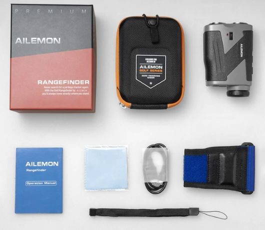 AILEMON Laser Rechargeable Golf & Hunting Range Finder(AL35)