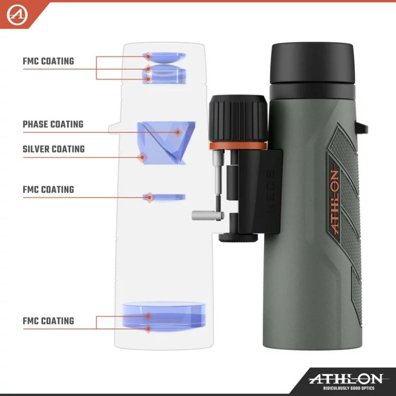 Athlon Optics 10x42 Neos G2 HD Binoculars