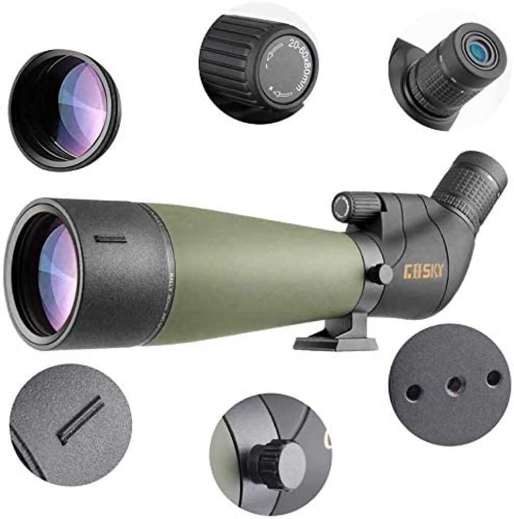 Gosky Updated 20-60x80 Spotting Scope.