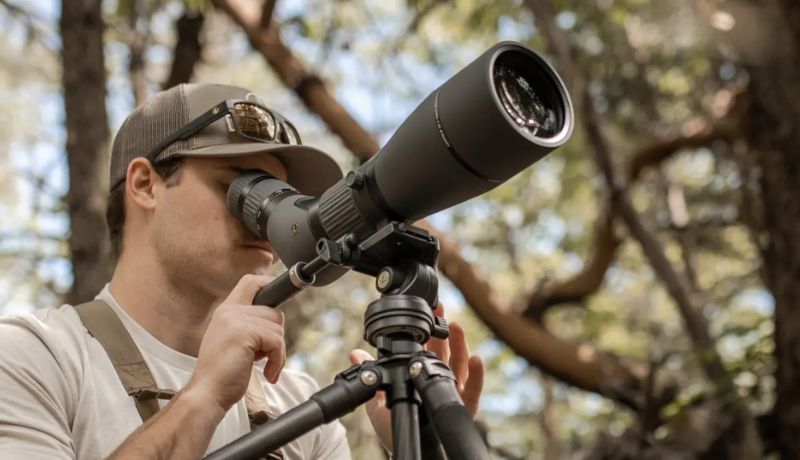 Leupold SX-2 Alpine HD Spotting Scope, Angled (#180144)