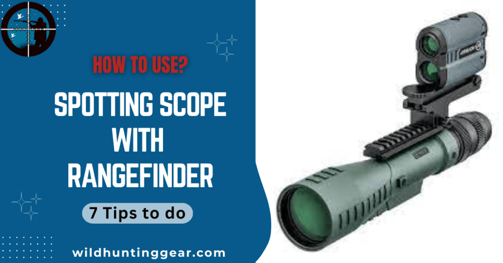 Spotting scope with rangefinder